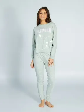 Pyjama long 'Pokémon' - 2 pièces - Vert pastel